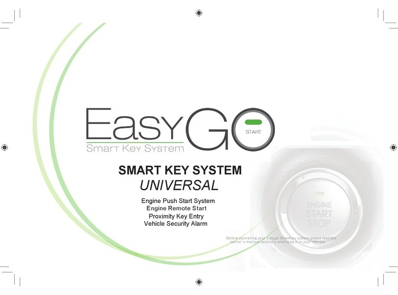 EasyGO SMART KEY SYSTEM UNIVERSAL owner's manual