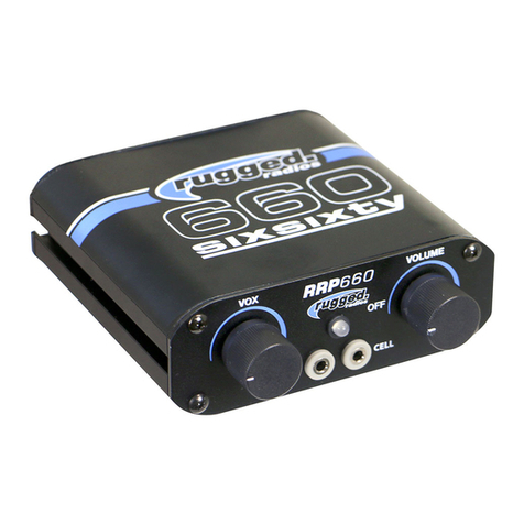 Rugged Radios RRP 660 User manual