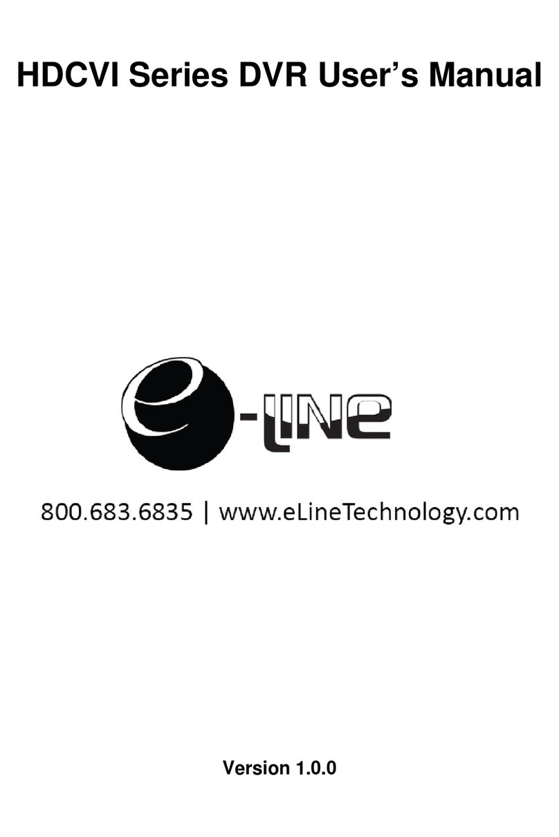 e-Line Technology HDCVI Series user manual