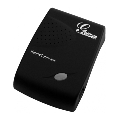Grandstream Networks HandyTone-486 User manual