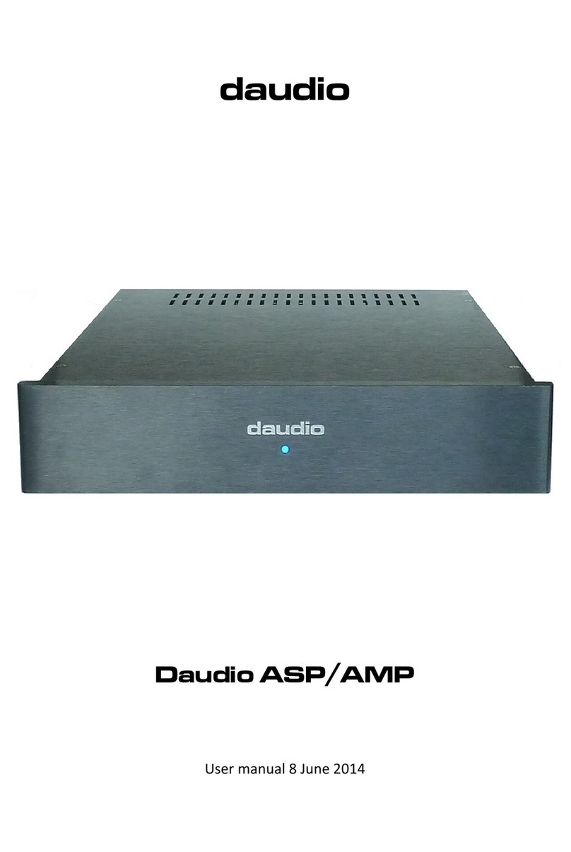 Daudio Asp user manual Daudio Asp user manual