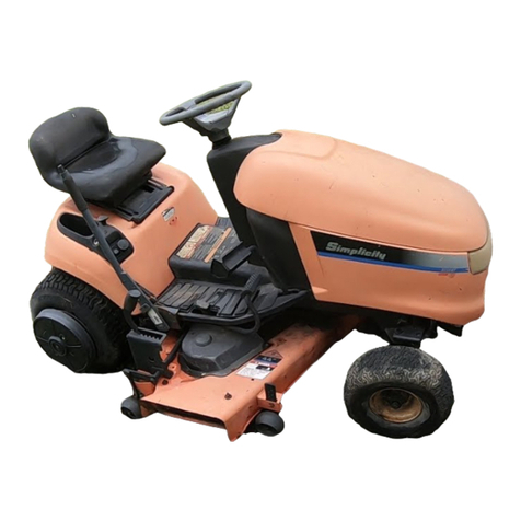 Simplicity Regent Series User manual
