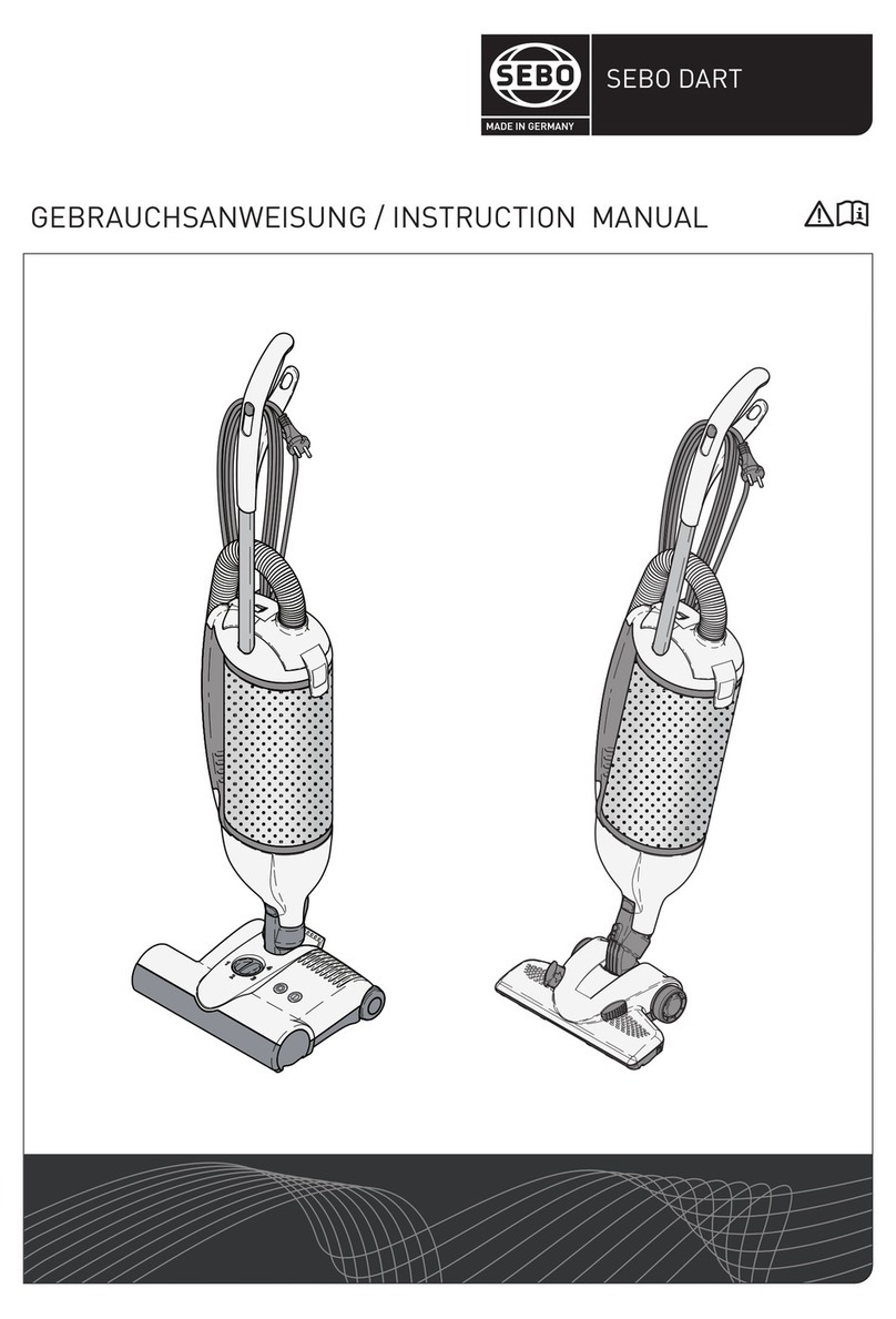 Sebo Dart User manual