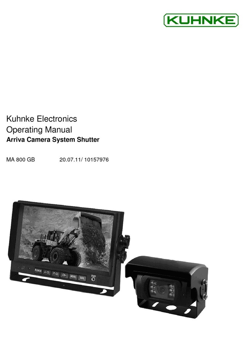 Kuhnke MA 800 GB operating manual