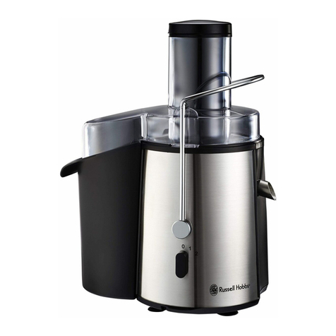 Russell Hobbs RHJM01 Installation guide