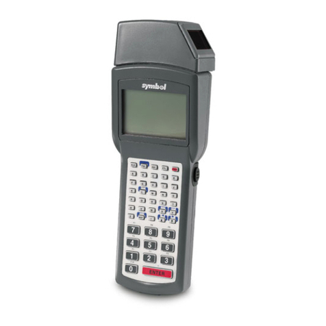 Symbol PDT 3100 Series Installation and operation manual