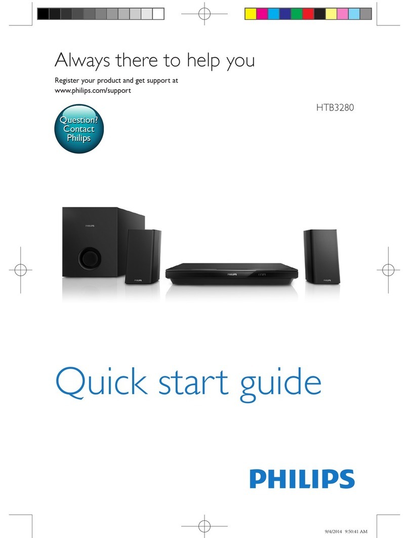 Philips HTB3280 User manual