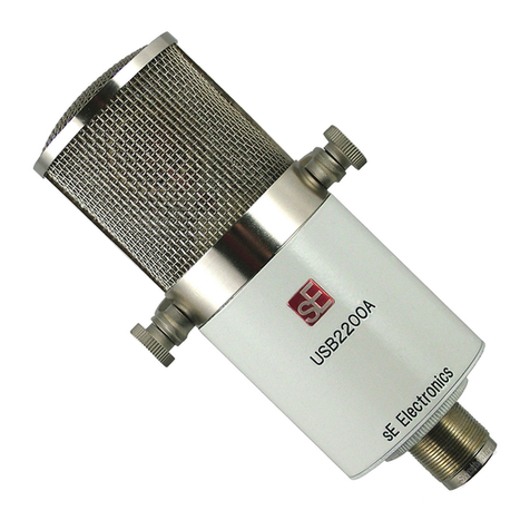 SE Electronics USB2200a User manual