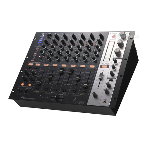 Pioneer DJM-1000 Specifications