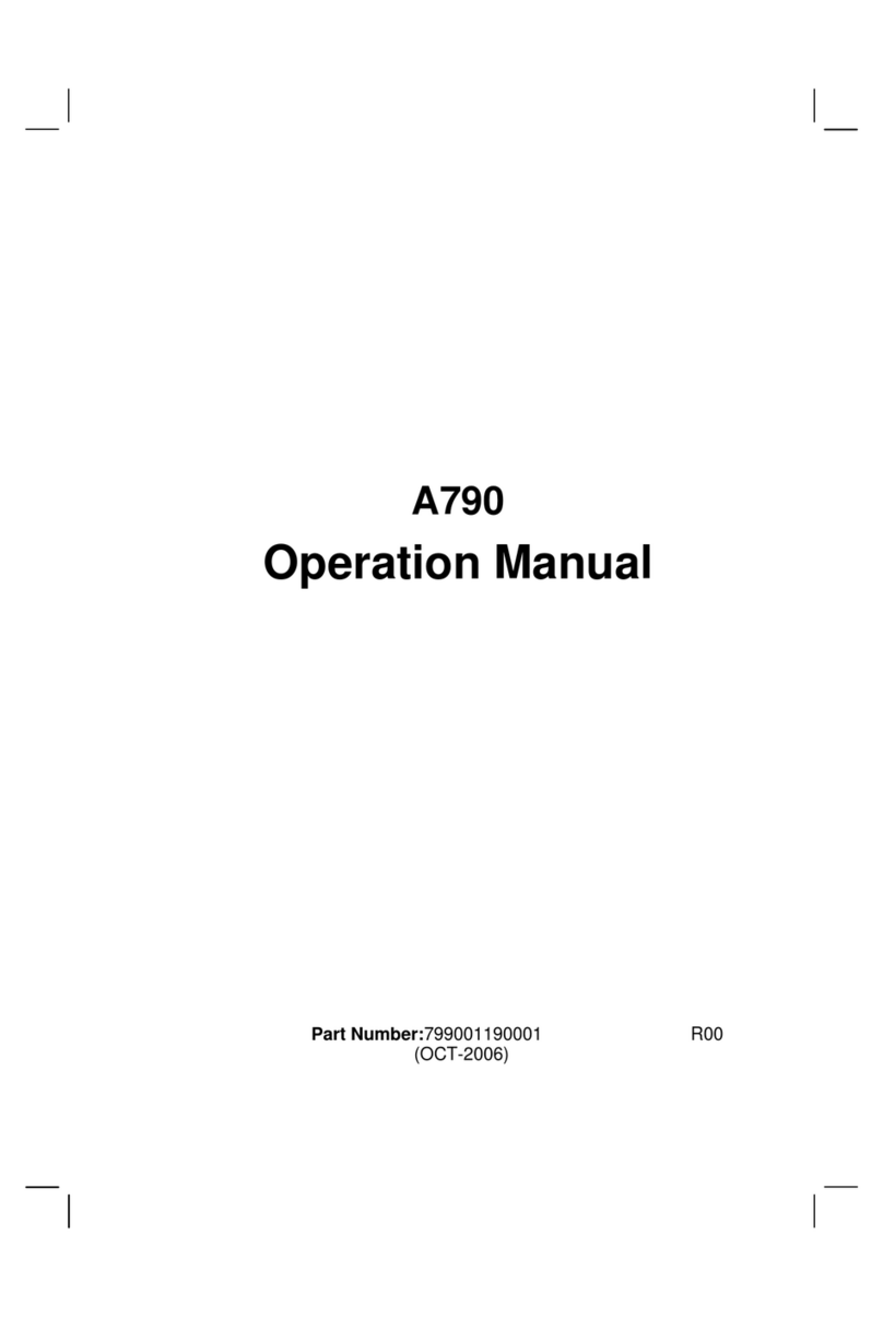 Getac A790 User manual