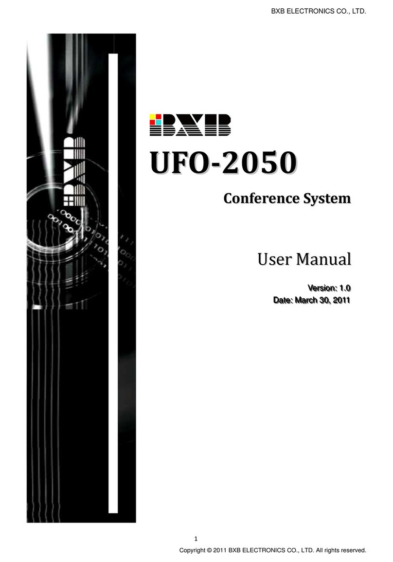 BXB Electronics UFO-2050 user manual
