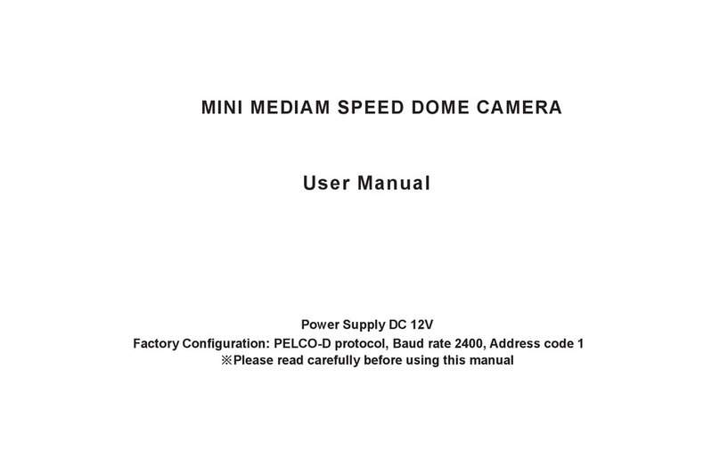HAWQ MINI MEDIAM SPEED DOME CAMERA user manual