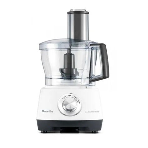 Breville Kinetix Wizz BFP450 User manual