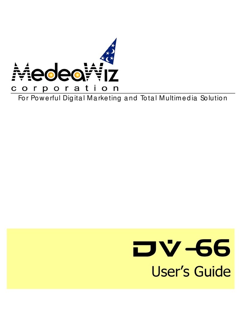 MedeaWiz DV-66 user guide