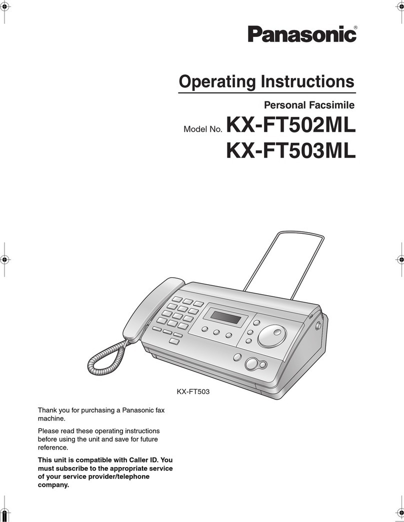 Panasonic KX-FT502ML User manual
