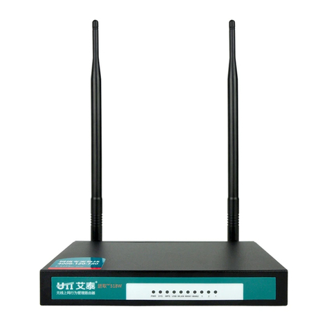 UTT HiPER 518W Advanced configuration guide