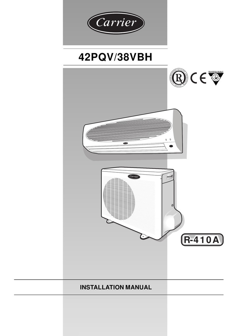 Carrier 42PQV User manual Carrier 42PQV User manual