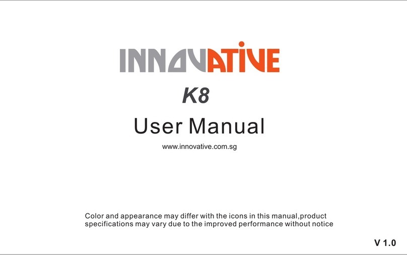 Innovative K8 user manual