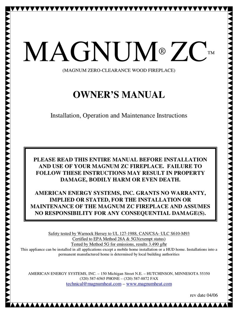 Magnum ZC owner's manual