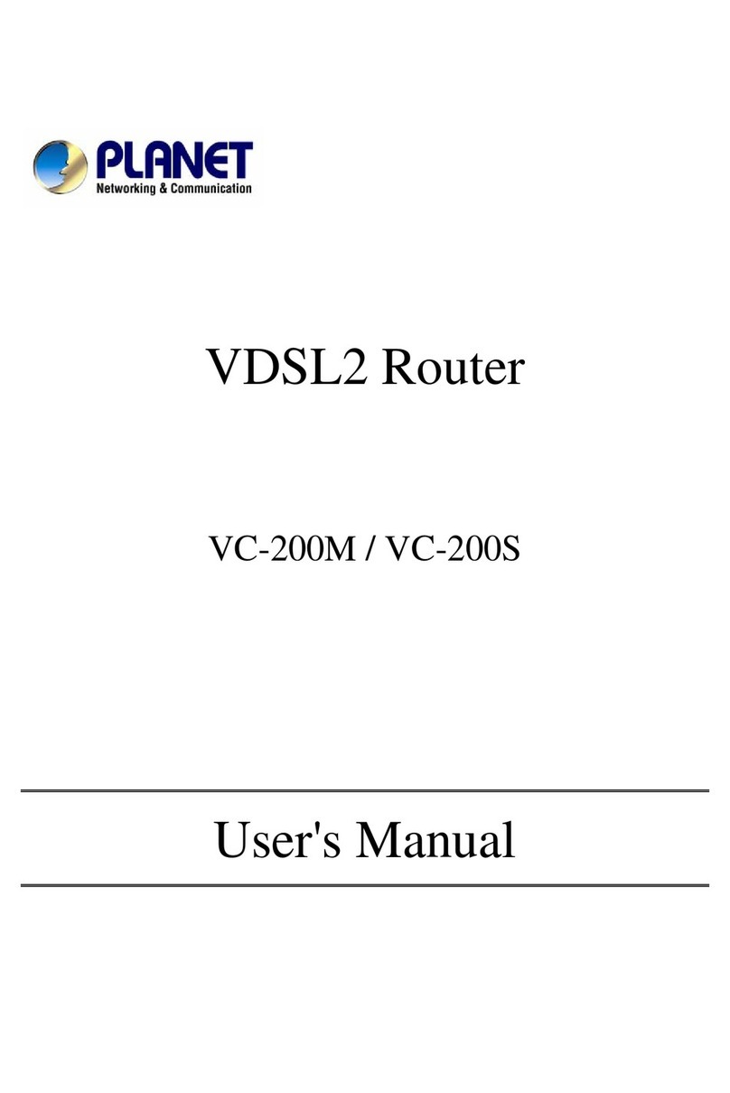 Planet Networking & Communication VC-200M user manual Planet Networking & Communication VC-200M user manual
