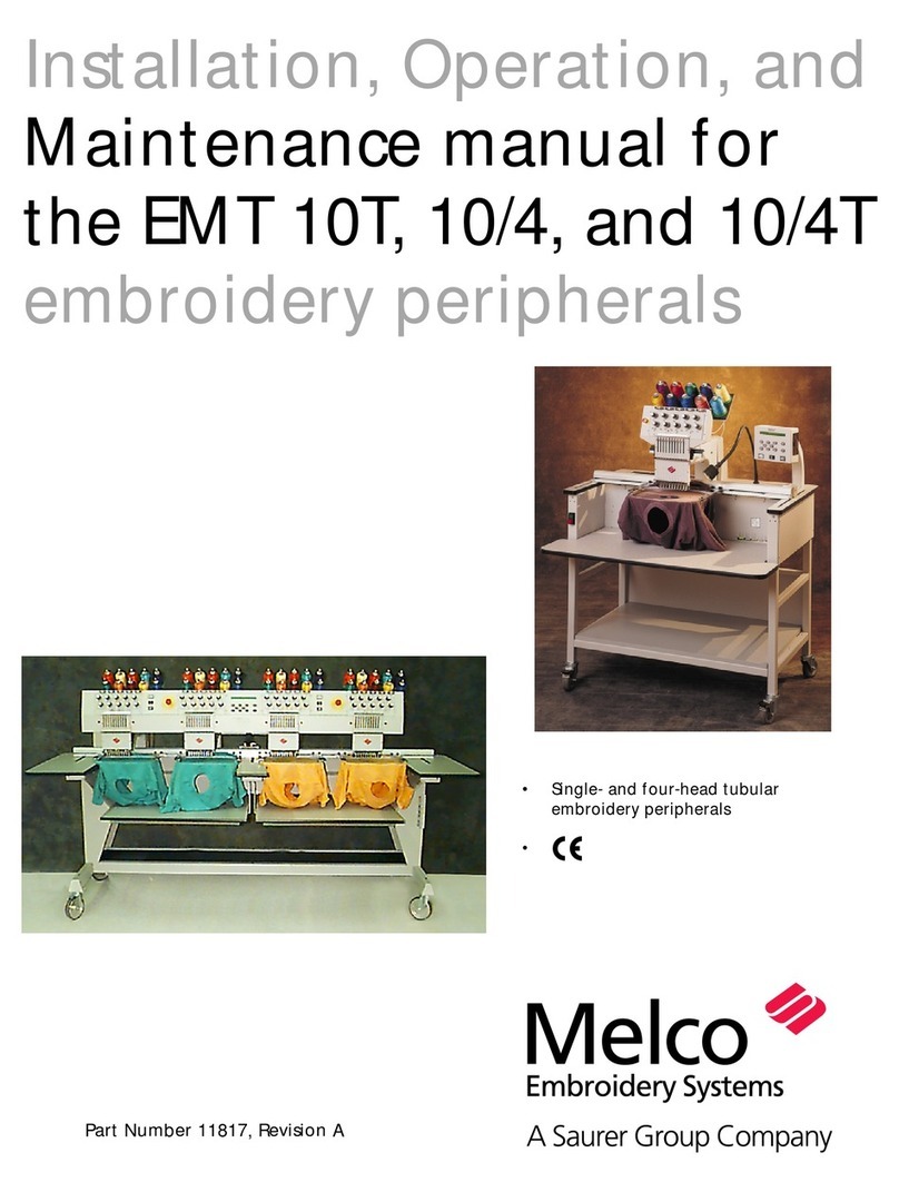 Melco EMT 10/4 Installation, operation and maintenance manual