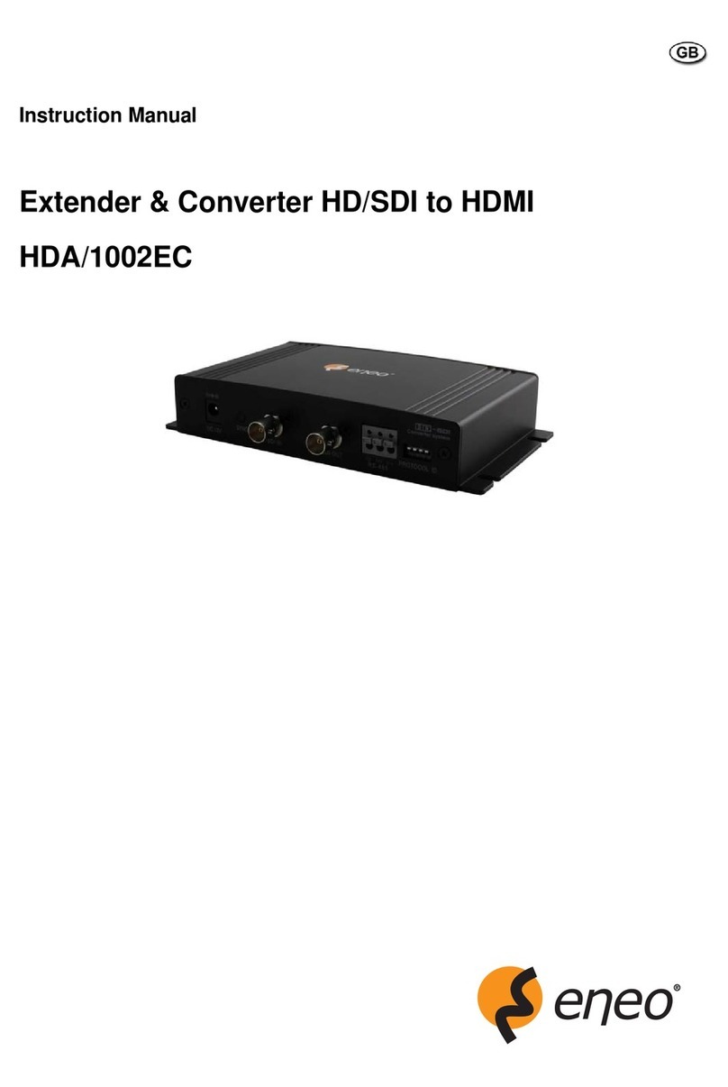 Eneo HDA/1002EC instruction manual