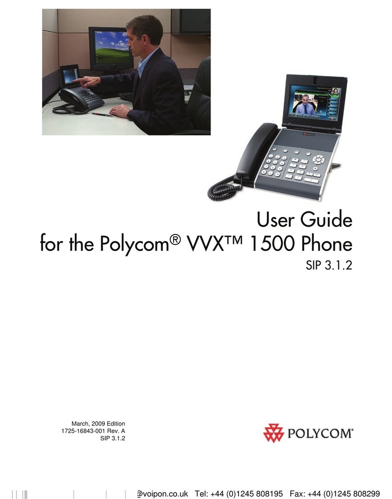 Polycom VVX 1500 C User manual