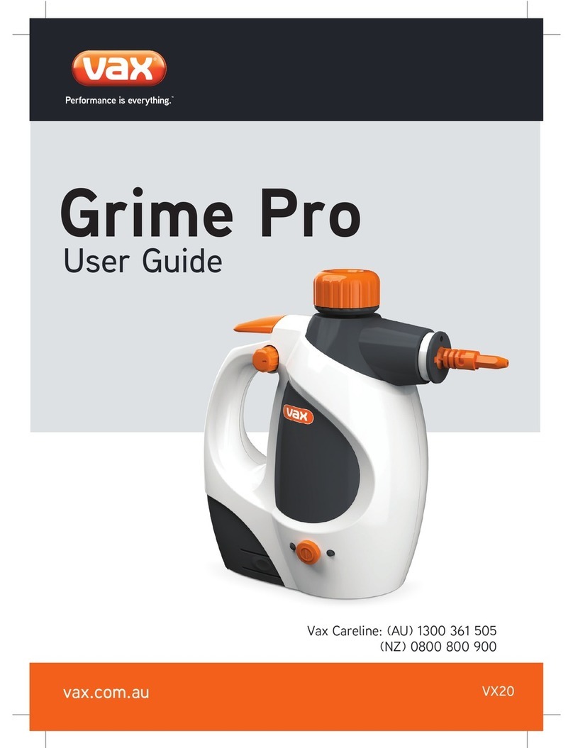 Vax Grime Pro user guide