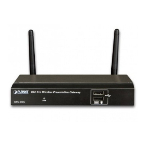 Planet WPG-210N user manual