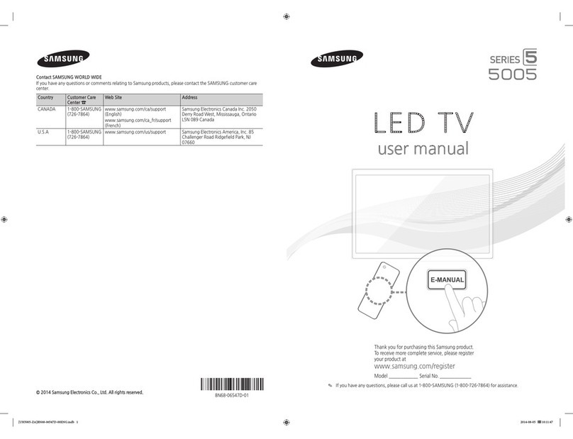 Samsung 500 series 5 User manual
