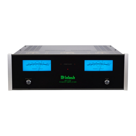 McIntosh MC152 User manual