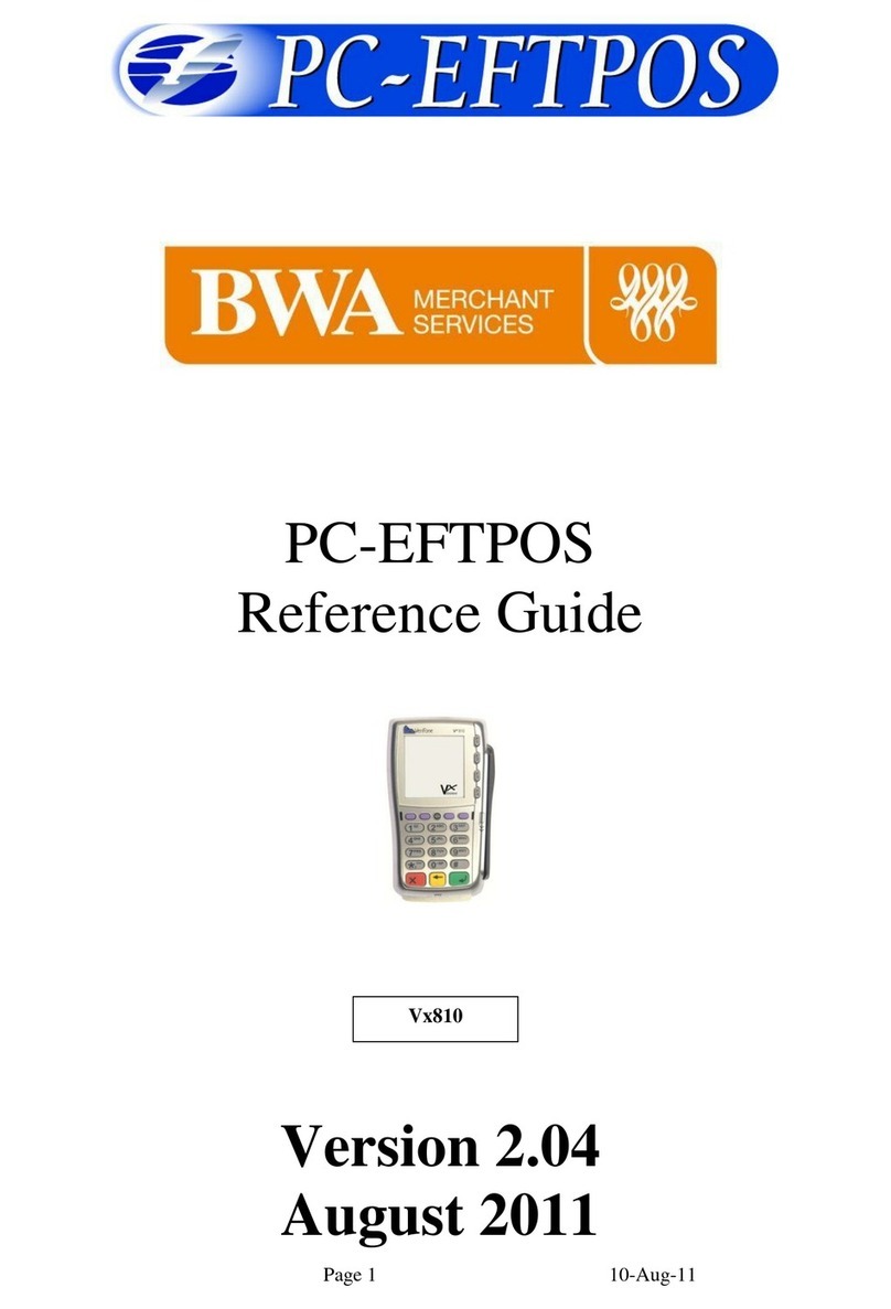 BWA Merchant Services PC-EFTPOS reference guide