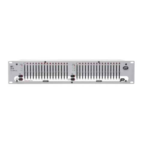 Peavey QF 151 operating manual