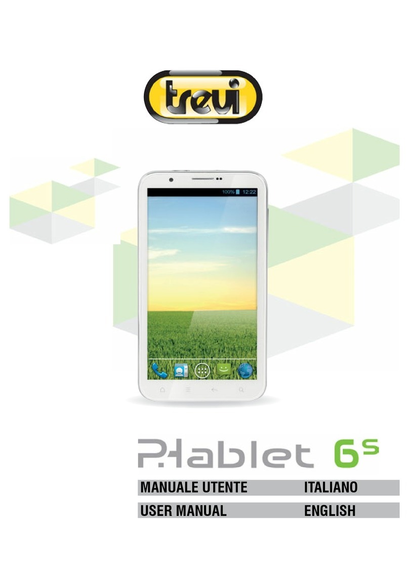 Trevi Phablet 6S User manual Trevi Phablet 6S User manual