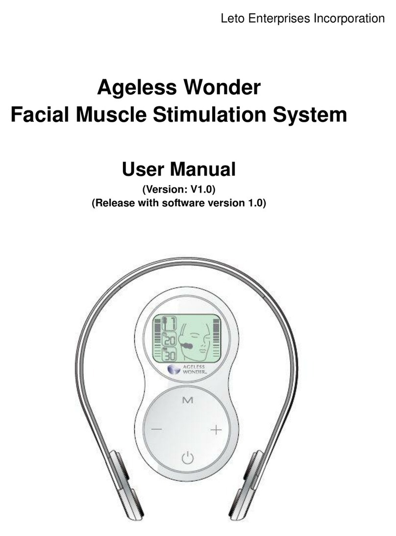 Leto Enterprises Ageless Wonder user manual