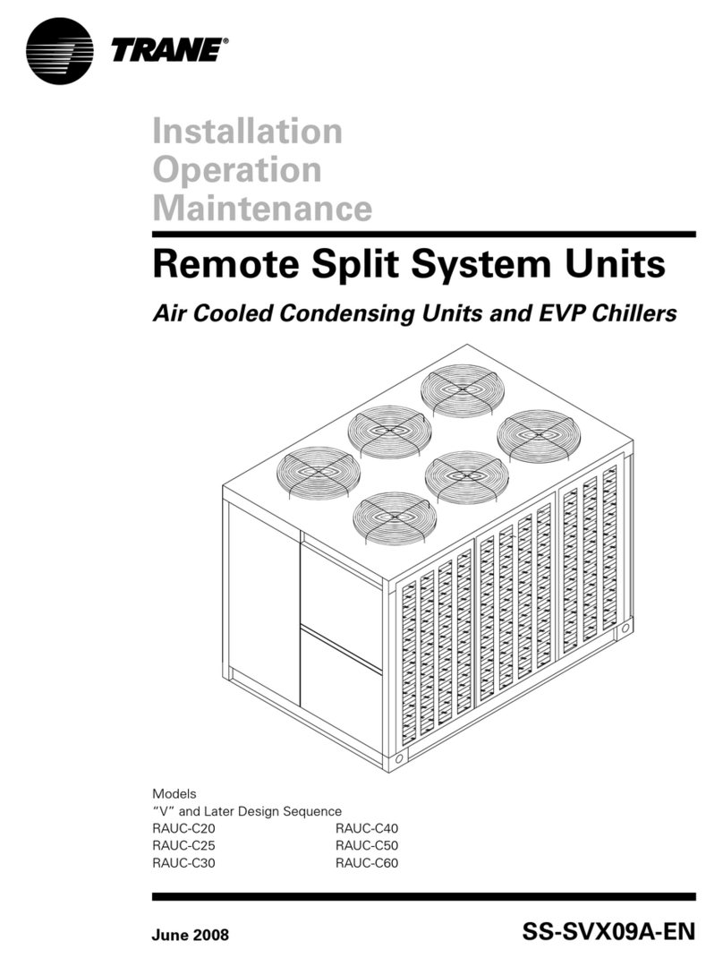 Trane RAUC-C20 Owner's manual