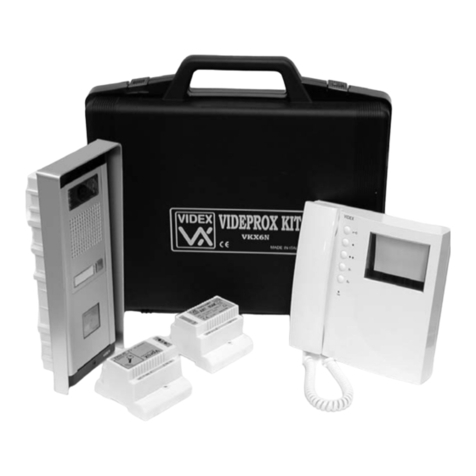 Videx VK6N Series User manual