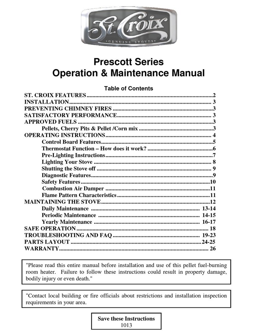 St. Croix Prescott Series Operation & maintenance manual St. Croix Prescott Series Operation & maintenance manual