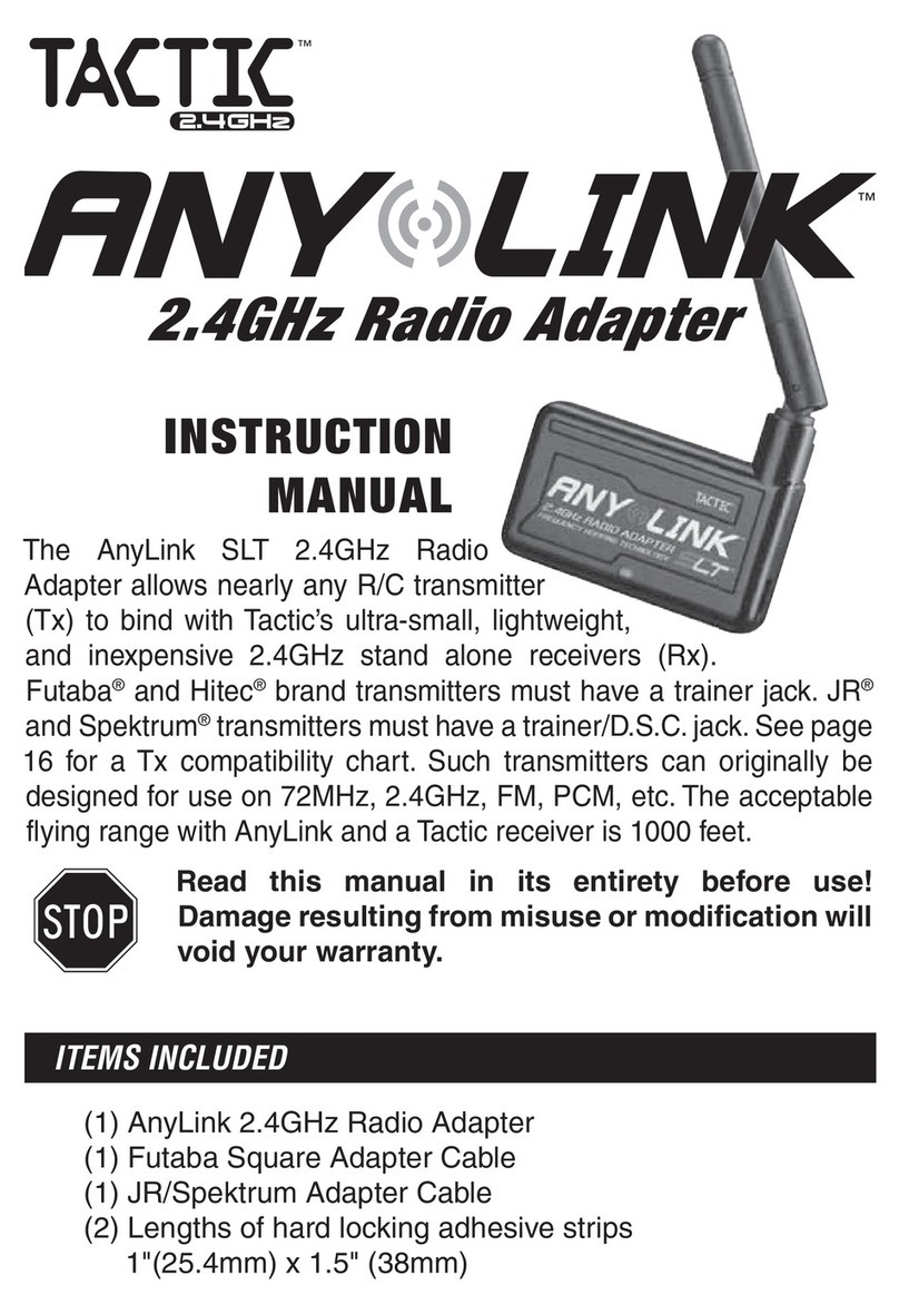 Tactic Any Link User manual