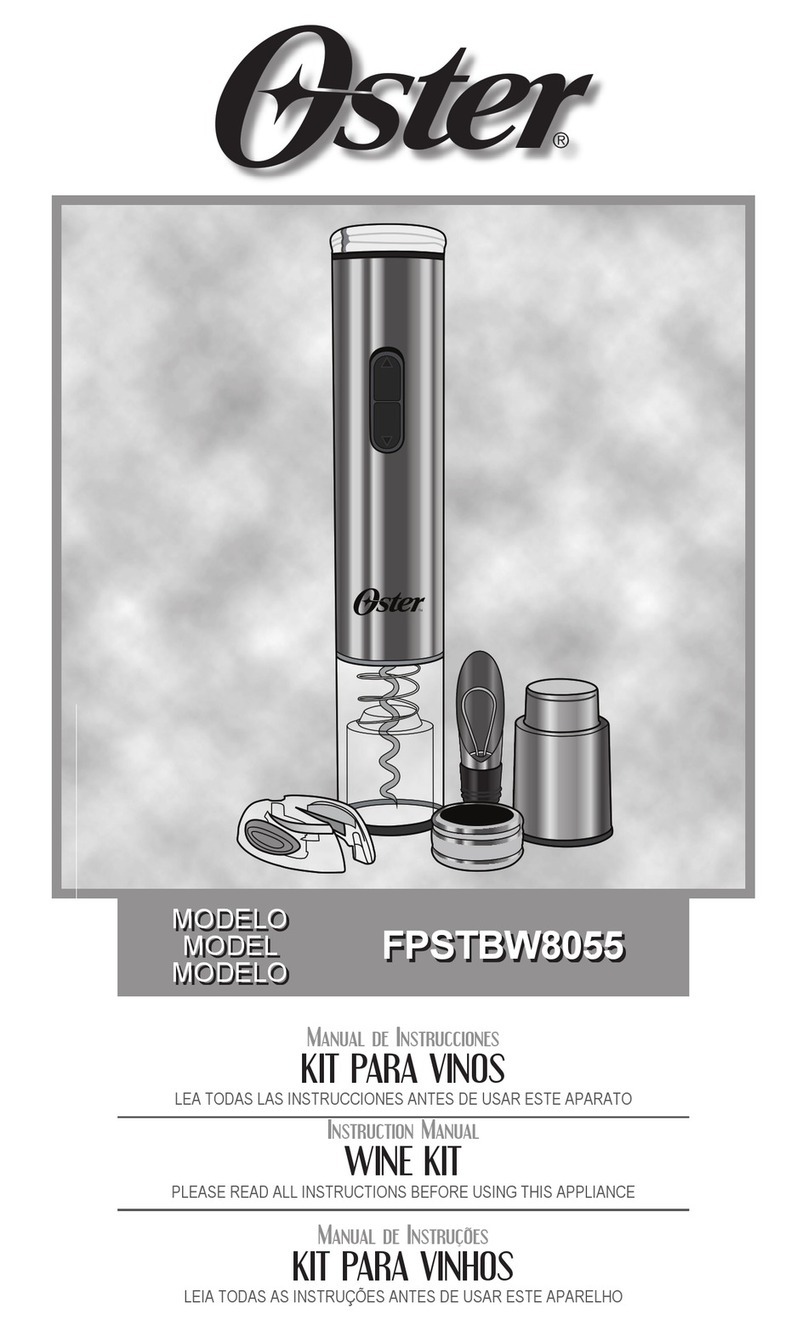 Oster FPSTBW8055 instruction manual