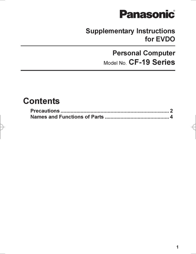 Panasonic CF-19 series Wiring diagram
