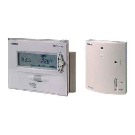 Siemens REV23.03RF user manual