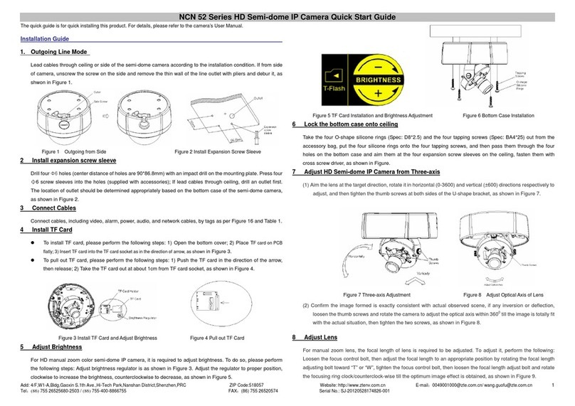 Zte NCN 52 Series quick start guide