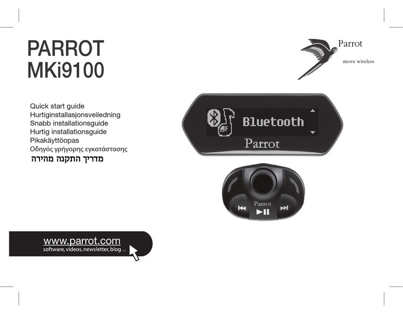 Parrot MKi9100 User manual