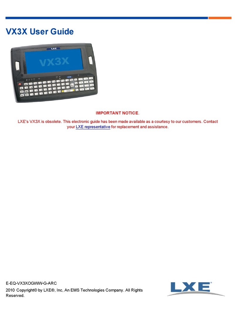 LXE VX3X user guide