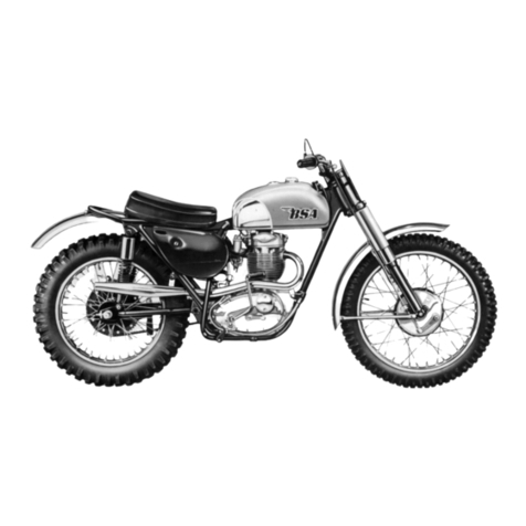 BSA Victor Grand Prix Instruction manual