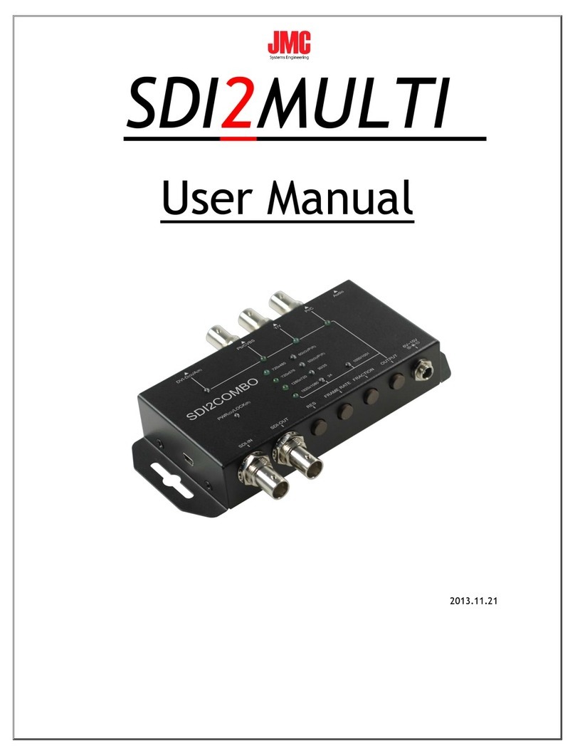 JMC SDI2Multi User manual JMC SDI2Multi User manual