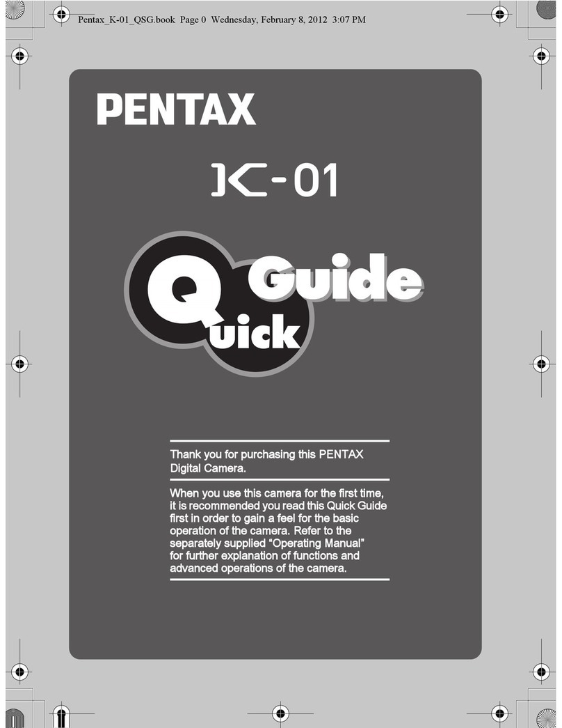 Pentax K-01 User manual