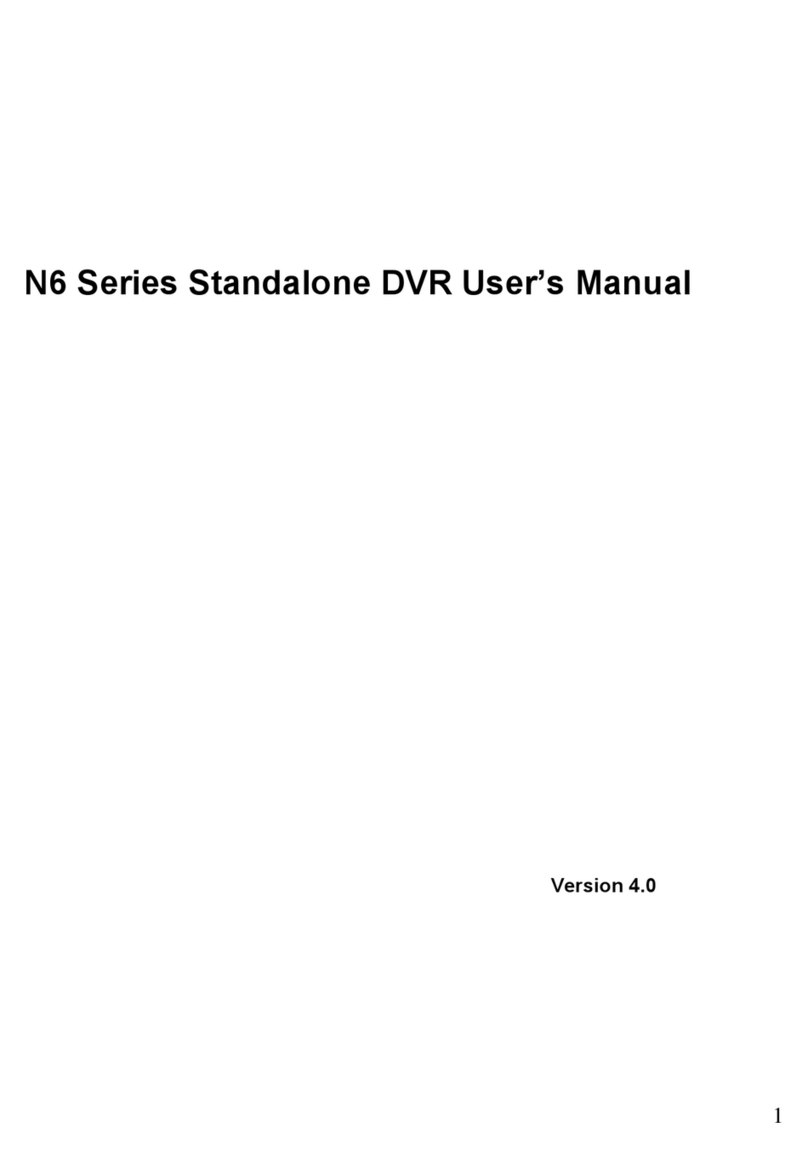 DVR SYSTEMS N6 Series user manual