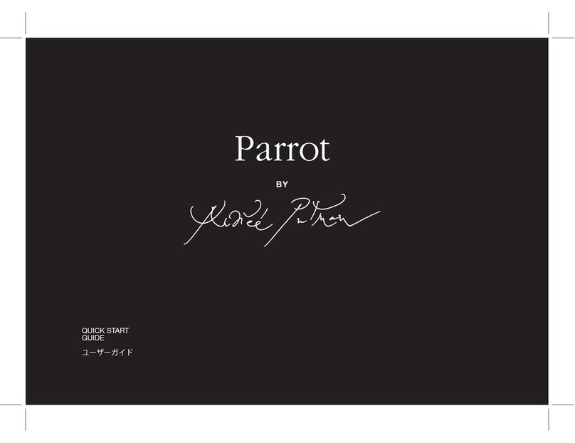 Parrot Andree Putman User manual